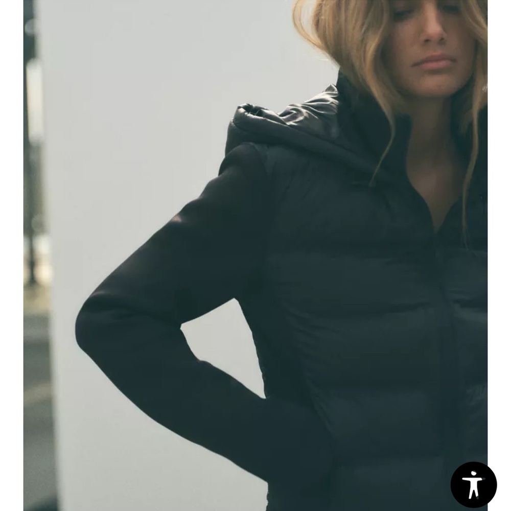 Women's Black Puffer Jacket